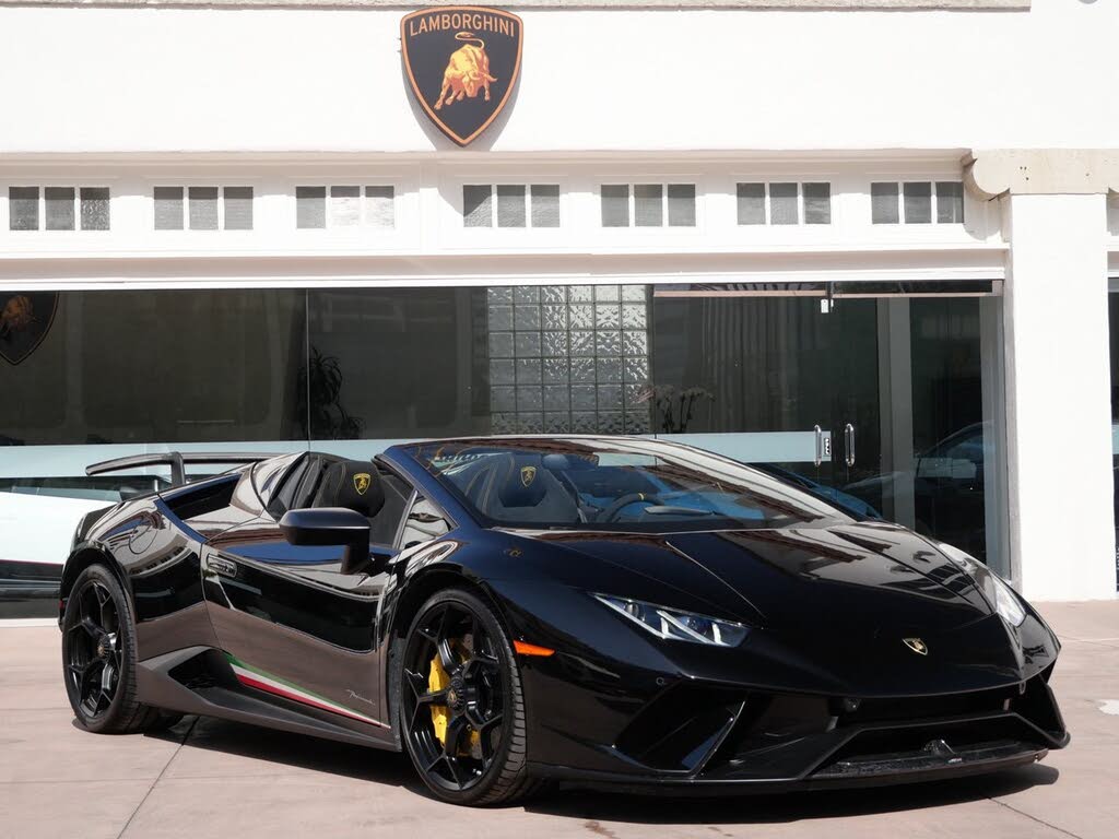 2019 Lamborghini Huracan LP 640-4 Performante Spyder Convertible AWD Beverly Hills, CA